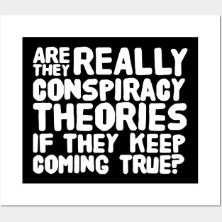 Conspiracy Theories Posters and Art